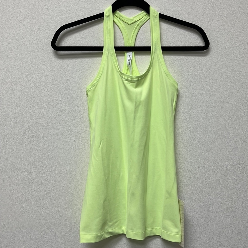 Lululemon tank top raceback size 4